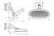 Верхній душ Axor ShowerSphere 370х220 2jet EcoSmart з регульованим кронштейном, Brushed Black Chrome (39746340) 39746340 &ndash; фото 2