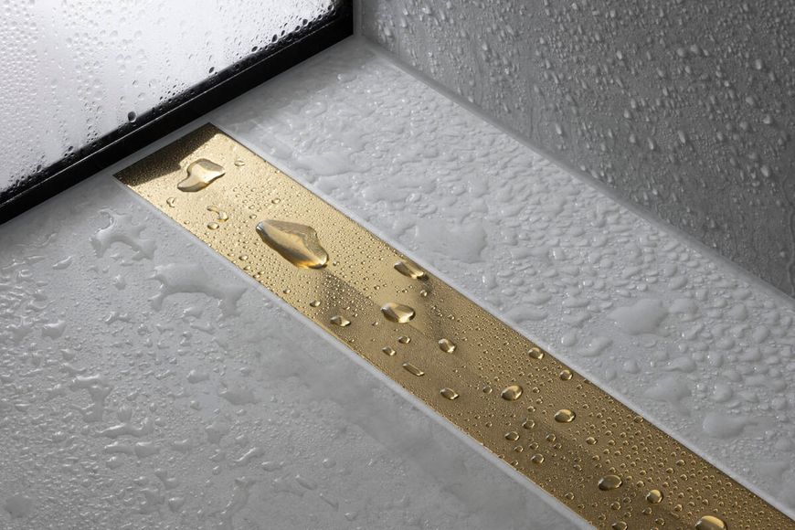Верхня частина "RainDrain Flex" для душового трапу 700 мм, Polished Gold Optic (56043990) 56043990 фото