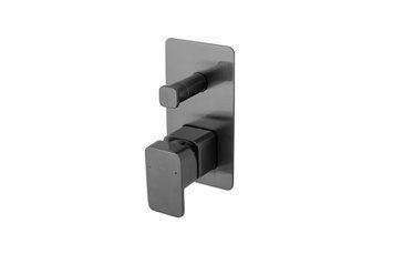 LOUNGE, Зовнішня частина змішувача для ванни/душу прихованого монтажу, brushed titanium (100281140) 100281140 фото