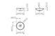 Умивальник ELEMENT D40, круглий, KRION, White (100275443) 100275443 &ndash; фото 2