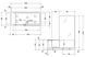 SHOWER+BATH Ванна з душовою шторкою праворуч 170x75 см White Matt (700455000000000) 7.00455E+14 &ndash; фото 7