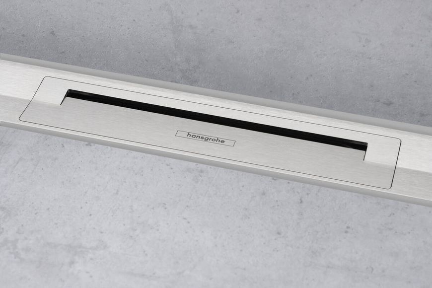 Верхня частина "RainDrain Flex" для душового трапу (пристінна) 1000 мм Brushed Stainless Steel (56053800) 56053800 фото