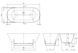ANTHEUS Duo Ванна 1750x800 Quaryl (UBQ175ANH7F400V-01) UBQ175ANH7F400V-01 &ndash; фото 3