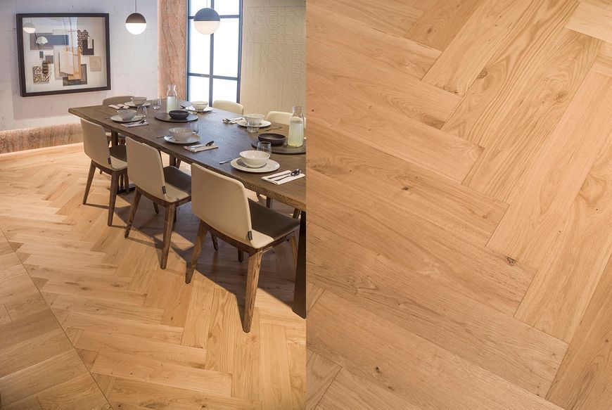 G249 FOREST HERRINGBONE NATURAL 12.7x63.5x1,5 (паркетна дошка) 100350163 фото