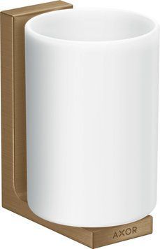 Стакан підвісний Axor Universal Rectangular, Brushed Bronze (42604140) 42604140 фото