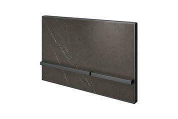 Smart-line, Кнопка змиву подвійна, з керамічною вставкою, matt black_marquina stone (100360471) 100360471 фото