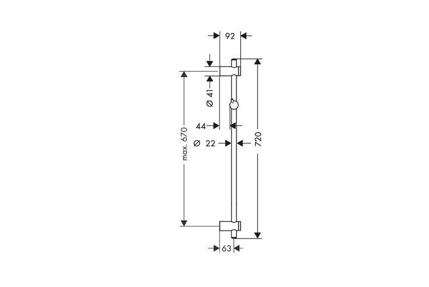 Підключення душового шланга Euphoria Cube (27704000), Grohe 27704000 фото