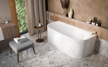 Ванна з ніжками Vanesa Slim 160x75 RADAWAY WA1-71-160x075 фото