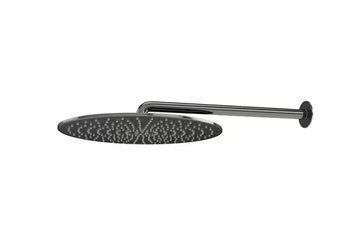 TONO, Верхній душ 40 см з настінним кронштейном 45 см,, titanium (100190656) 100190656 фото