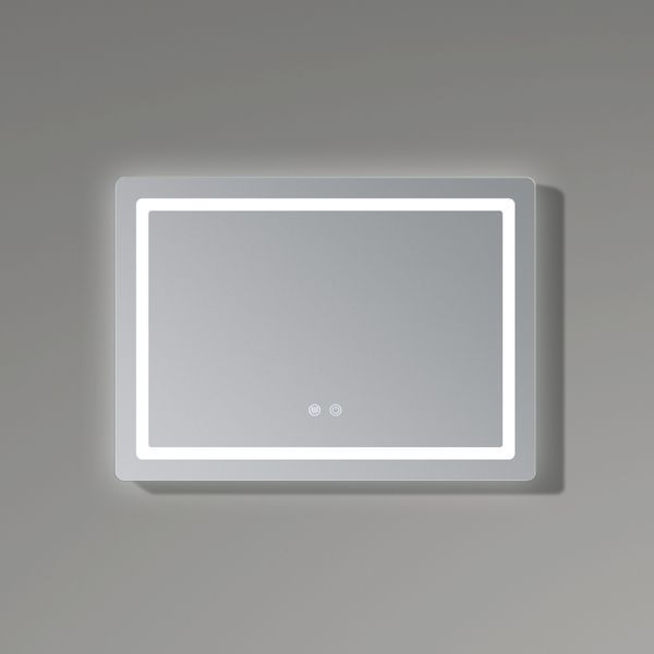 Дзеркало Qtap Mideya (DC-F614) 700х500 з LED-підсвічуванням Touch, з антизапотіванням, димером QT2078NCF07050W SD00054143 фото