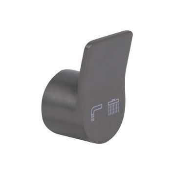 Ручка перемикача режимів Qtap (27,1x45,5x27,4) для душової системи Presto Graphite QTPRE271455274GRP50517 SD00056641 фото