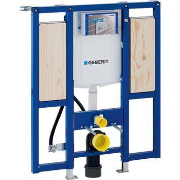 Geberit Duofix спеціальний монтажний елемент для підвісних унітазів, H112, із вбудованим бачком Sigma 12см для змивних клавіш "Sigma", з майданчиками для поручнів 111.375.00.5 фото