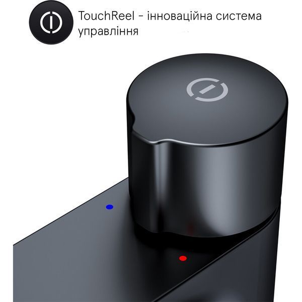 F85A92522 X-Joy TouchReel змішувач д/умивальника, високий, чорний F85A92522 фото