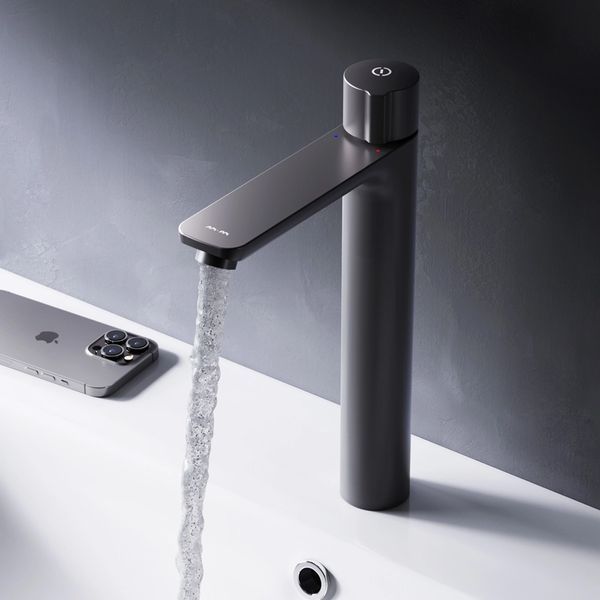 F85A92522 X-Joy TouchReel змішувач д/умивальника, високий, чорний F85A92522 фото