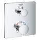 Верхня частина термостату GROHTHERM душ, д/35600, 1 вихід, із запірним клапаном, хром 24078000 &ndash; фото 1