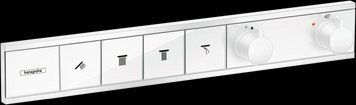Термостат прихованого монтажу RainSelect на 4 клавіші, Matt White (15382700) 15382700 фото