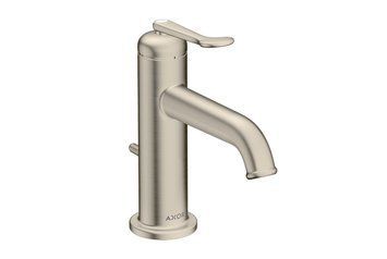 Змішувач Axor Archivio 90 CoolStart для умивальника з донним клапаном pop-up, Brushed Nickel (34002820) 34002820 фото