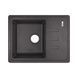 Кухонна мийка Lidz 620x435/200 BLA-03 (LIDZBLA03620435200) SD00039754 &ndash; фото 1