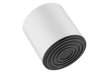 Верхній душ Pulsify 105 1jet EcoSmart Matt White (24132700) 24132700 фото