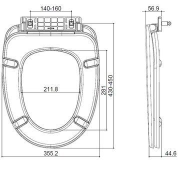 3013146/3013133/8190016 SMART/SHEFFIELD/ANTIQUE Кришка д/компакту 3010146, soft-close, з метал. кріпл 3013146/3013133/8190016 фото