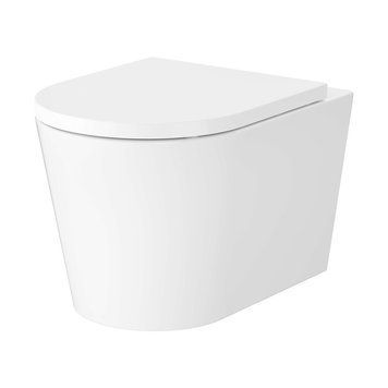 Унітаз підвісний із турбозмивом Сет C950 Mesta Pro Oval Tornado з кришкою soft-close SZCZ1004010001 Cersanit SZCZ1004010001 фото