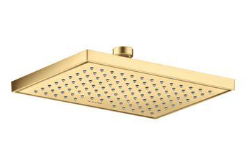 Верхній душ Axor 245x185 1jet EcoSmart, Brushed Gold Optic (35374250) 35374250 фото