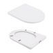 Унітаз підлоговий Qtap Swan Ultra Quiet з сидінням Soft-close 640x360x835 мм QT16222182TW White SD00053263 &ndash; фото 5