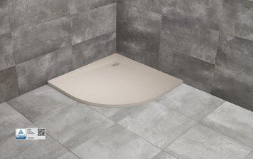 Душовий піддон Kyntos A 90x90 Cashmere RADAWAY HKA9090-84 фото