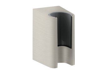 Тримач ручного душу AXOR One, Stainless Steel Optic 45721800 45721800 фото