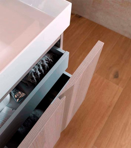 Умивальник GELCOAT SLIM накладний 80x10x49 з переливом (100221201) 100221201 фото