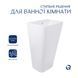 Комплект Qtap Tern: Раковина напольна моноблок 440х380х830 мм White + Донний клапан PU02O SD00053444 &ndash; фото 6