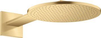 Верхній душ Axor 300 1jet P з тримачем Brushed Gold Optic (35300250) 35300250 фото