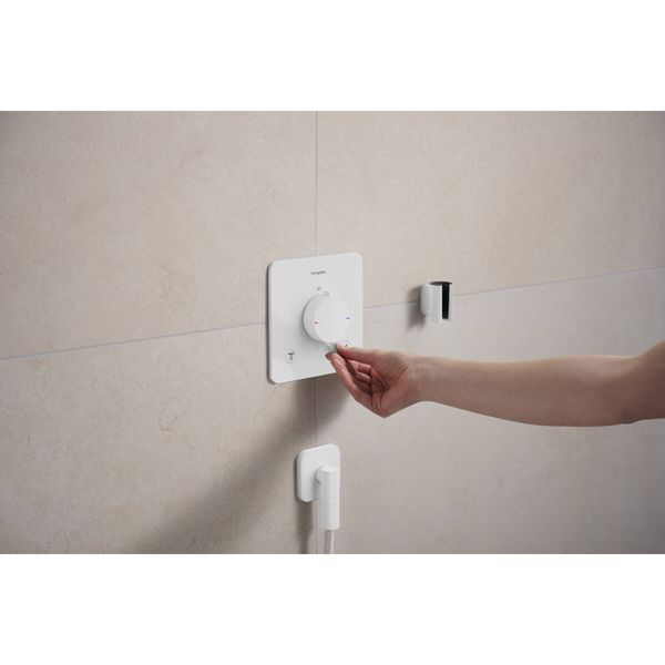 Термостат прихованого монтажу Ecostat Comfort Q на 2 функції, Matt White (33713700) 33713700 фото