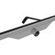 UN7033C Universal Slim Душовий канал 70 з нержавіючої сталі, сифоном і декоративною накладкою, з горизонтальним виводом, нержавіюча сталь UN7033C &ndash; фото 3