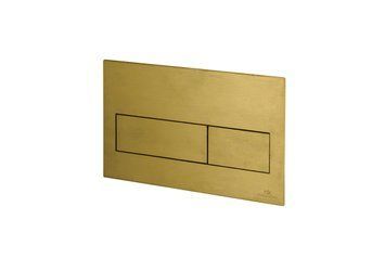 Smart-line, Кнопка змиву TONO, подвійна, brushed gold (100274895) 100274895 фото