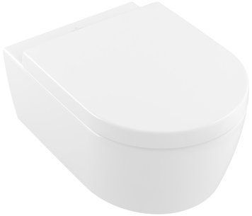 5656HR01 AVENTO Унітаз підвісний DirectFlush з кришкою QuickRelease/SoftClosing, White Alpin 5656HR01 фото