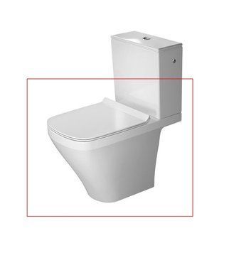 DURASTYLE Чаша підлогового унітазу 63х37 см (2162090000) 2162090000 фото