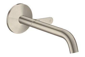 Змішувач AXOR One Select 220 для умивальника зі стіни, Brushed Nickel (48112820) 48112820 фото