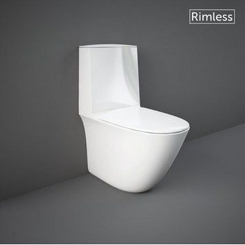 SENWC1146AWHA RAK SENSATION Унітаз підлоговий безобідковий, білий SENWC1146AWHA фото
