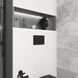 CUBE M панель змиву чорна black matt 2360510656 &ndash; фото 3