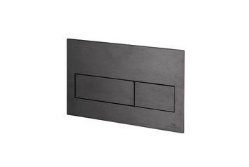 Smart-line, Кнопка змиву TONO, подвійна, brushed titanium (100274942) 100274942 фото