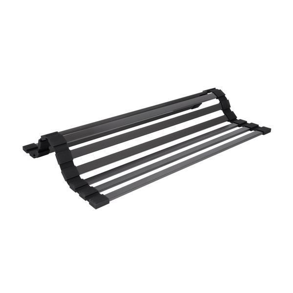 Сушарка на кухонну мийку Lidz Acsis LA14 Black, плоска основа, для посуду 430х300 мм LDACSLA14BLM49768 SD00055892 фото