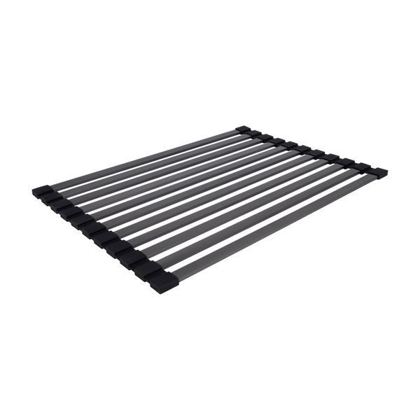 Сушарка на кухонну мийку Lidz Acsis LA14 Black, плоска основа, для посуду 430х300 мм LDACSLA14BLM49768 SD00055892 фото