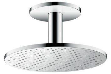Верхній душ Axor 300 1jet P з тримачем до стелі, Chrome (35301000) 35301000 фото