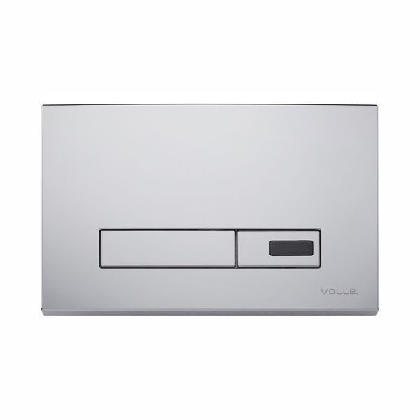 VOLLE MASTER EVO SENSOR комплект інсталяції&nbsp;для&nbsp;унітазу&nbsp;4в1&nbsp;(інсталяція, кріплення, прокладка, клавіша LARGO EVO SENSOR&nbsp;cromo) 2220.010301 фото