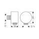 Шлангове під'єднання FixFit Axor Starck, Stainless Steel Optic (27451800) 27451800 &ndash; фото 2