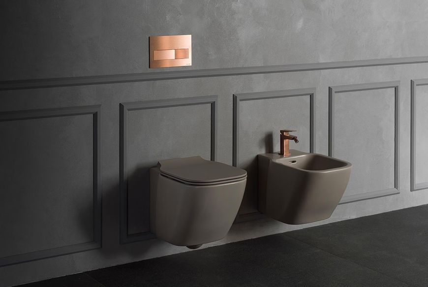 SQUARE, Змішувач для біде, brushed copper (100281901) 100281901 фото
