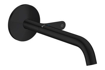 Змішувач AXOR One Select 220 для умивальника зі стіни, Matt Black (48112670) 48112670 фото