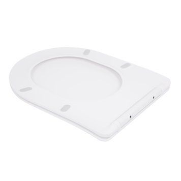Сидіння для унітаза (Robin 520,660, Scorpio 520,660) 460x362x50 мм, White, з мікроліфтом, Slim Duroplast, Quick Release QTSC179W47351 Qtap SD00053475 фото