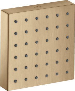 Модуль душу Axor 120/120 square 28491140 Brushed bronze 28491140 фото